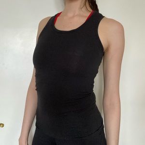 Organic Cotton Tank Black